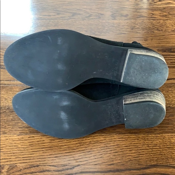 Suede black boots - Picture 5 of 6